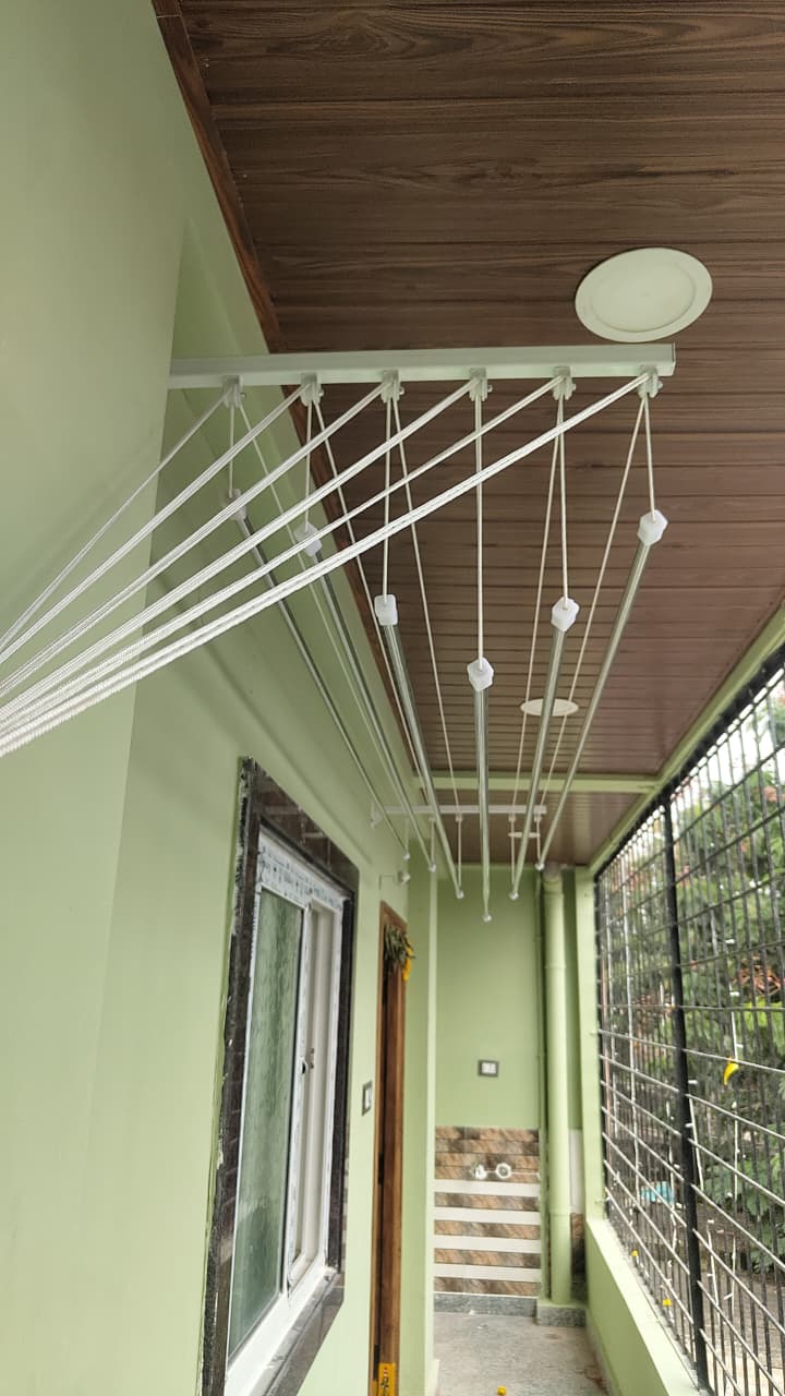 Pulley Cloth Hangers Installation Hyderabad