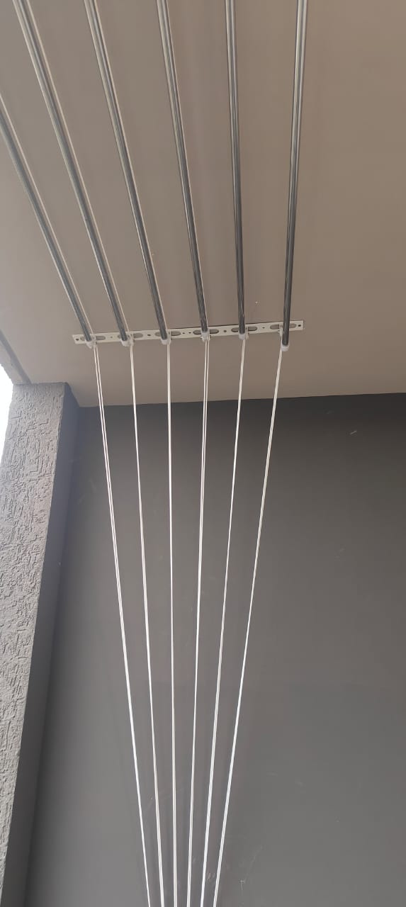 Apartment Balcony Cloth Hanger Installation Hyderabad