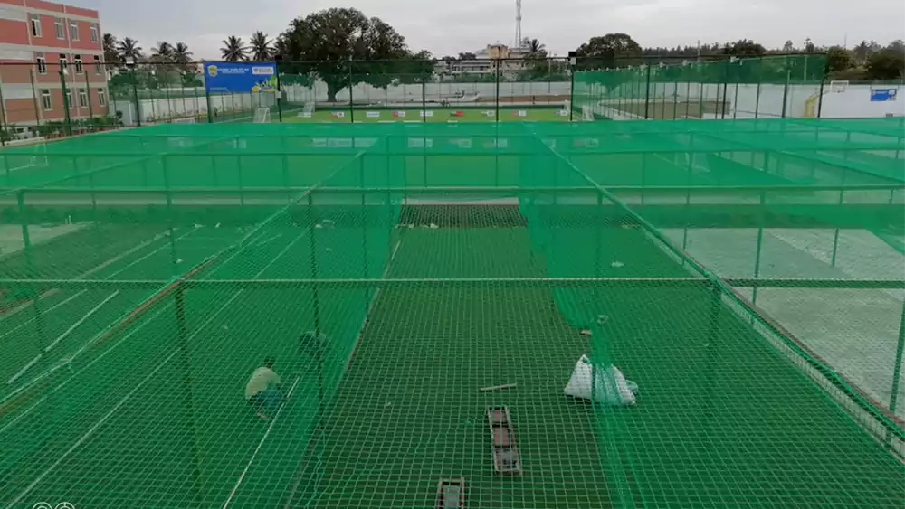 Professional Cricket Practices Nets Installation in Hyderabad High-quality cricket practice nets installation service for backyard and academy use