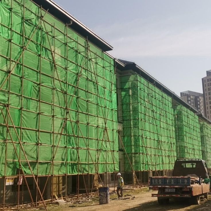 contraction building covering nets installation Hyderabad