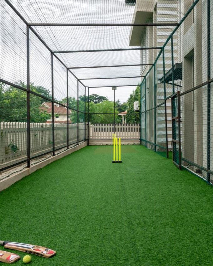 cricket nets installation Hyderabad practice area