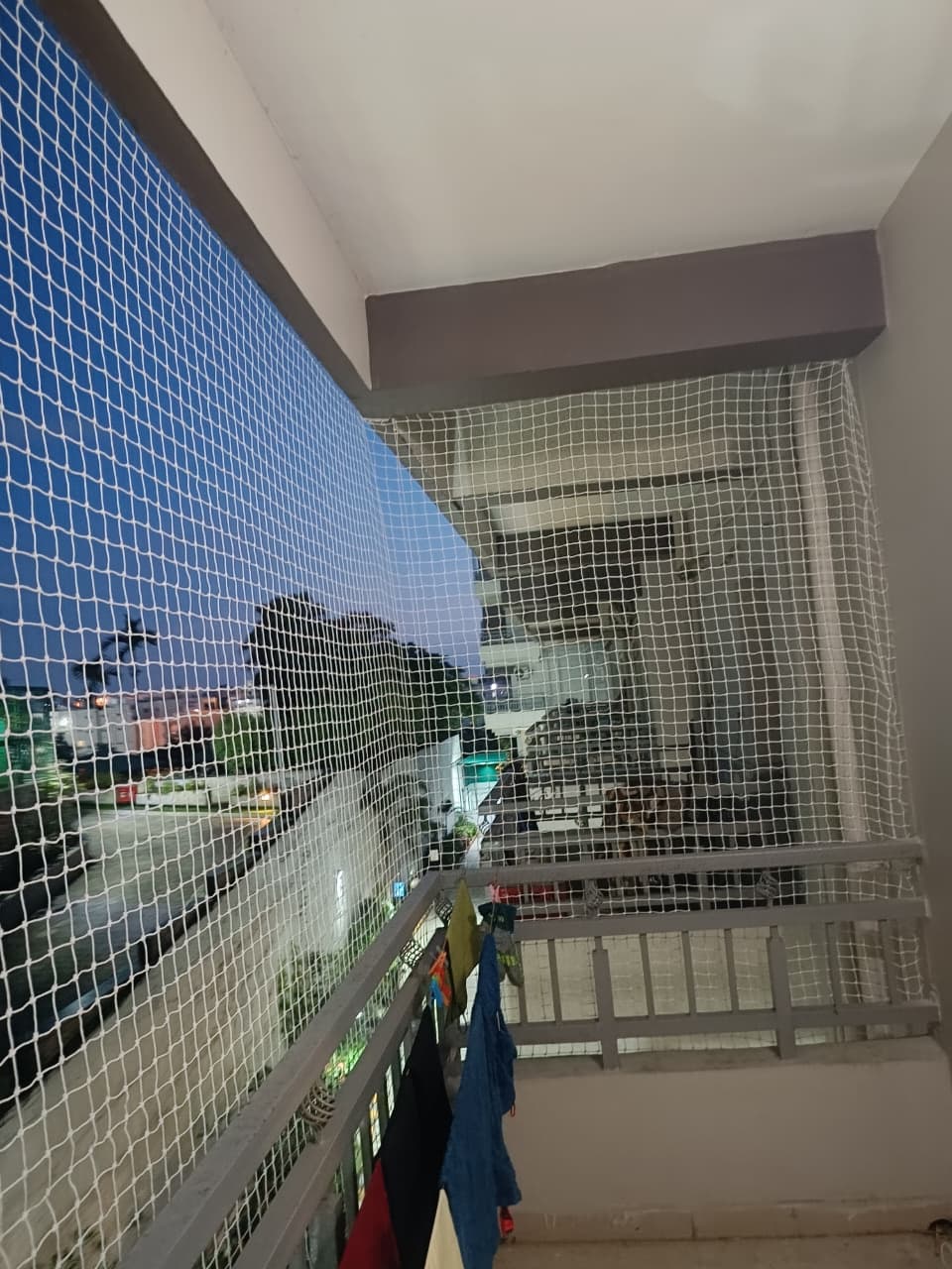 Balcony safety nets installation process team Andhra Pradesh Telangana