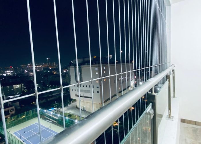 window invisible grill installation